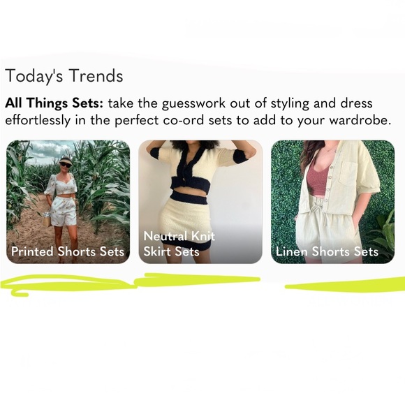 NASTY GAL STRETCH YELLOW 2PC CROP SKIRT SET M - Picture 2 of 13